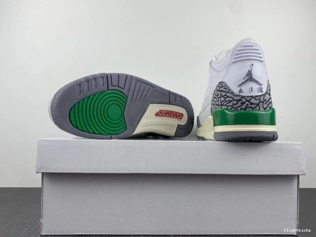Green Jordan (W) 3 Lucky Retro CK9246-136 1202